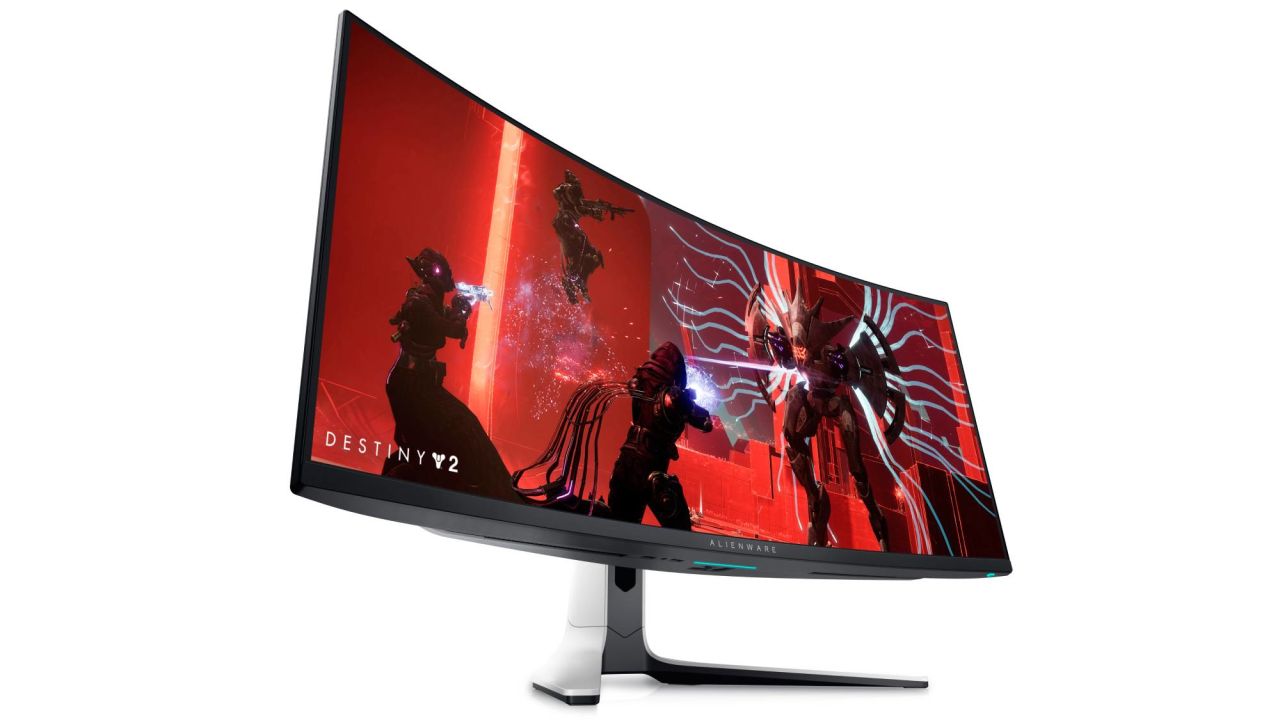 alienware curved monitor product card