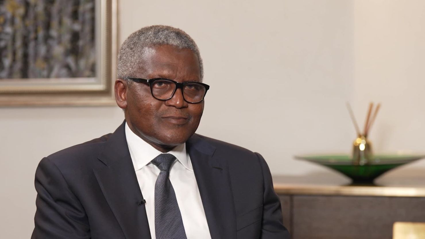 Businessman and industrialist Aliko Dangote.