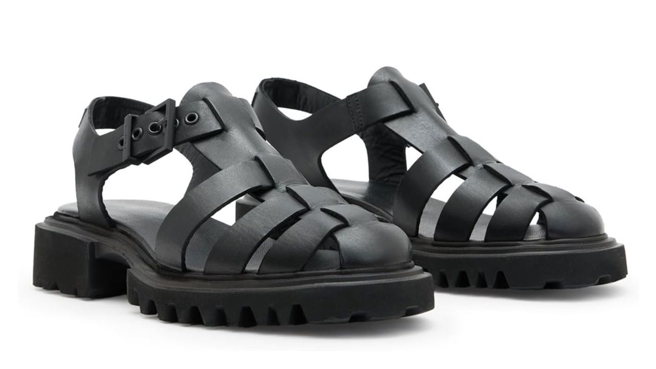 AllSaints Nessa Fisherman Sandal