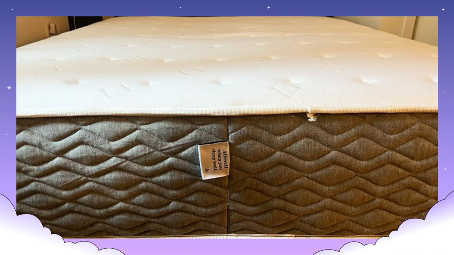 Allswell Luxe Bed in a Box Hybrid mattress review CNN Underscored