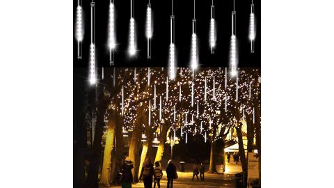 Aluan 30-Foot Meteor Shower Rain Outdoor Lights