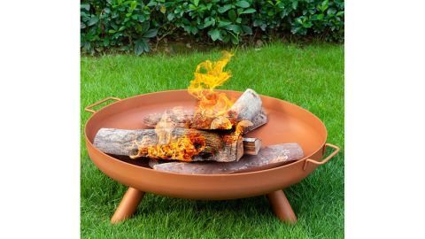 Amagabeli Garden & Home Outdoor Cast Iron Fire Bowl