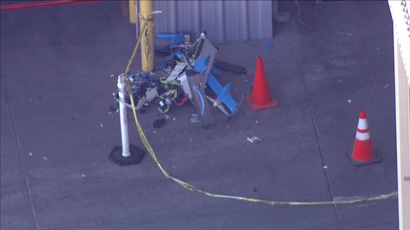Two Amazon delivery drones crash into crane in Arizona, prompting the company to suspend Prime Air operations