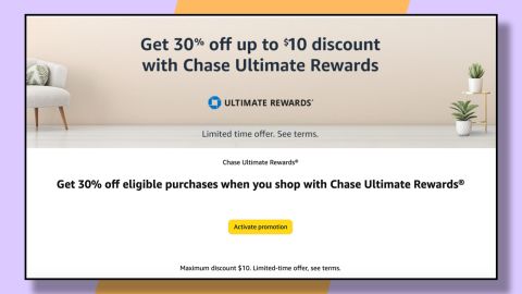 amazon chase discount screenshot