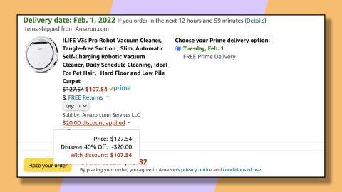amazon discover credit card discount