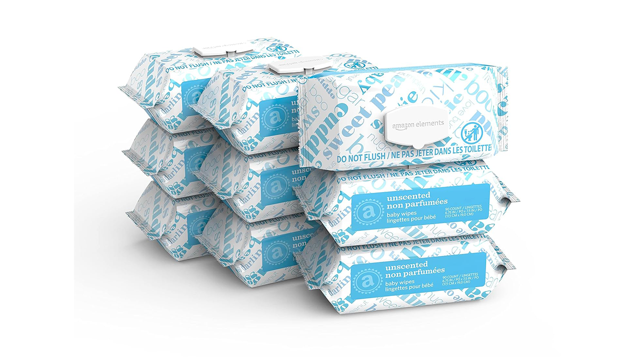 Amazon Elements Babytücher, parfümfrei – Foto