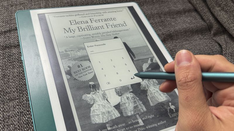 Kindle Scribe (2024) review: A Kindle for writers | CNN Kindle Scribe (2024) review: A Kindle for writers | CNN