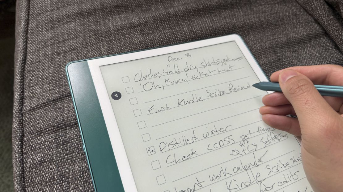 Kindle Scribe (2024) review A Kindle for writers CNN Underscored