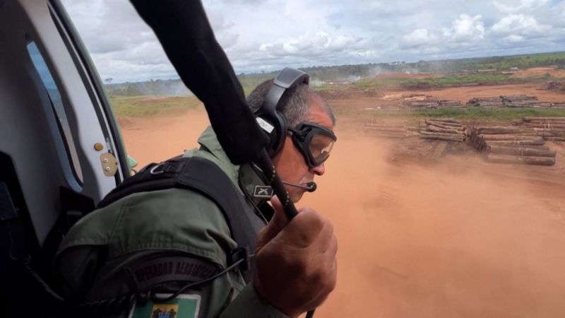 See agents deploy for Brazil’s anti-deforestation campaign