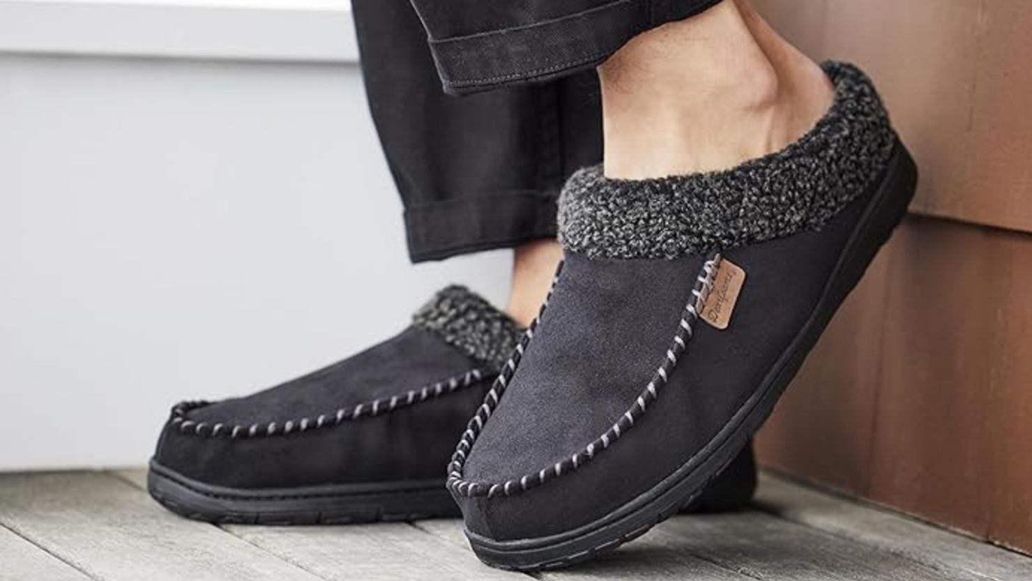 Amazon men's slippers.