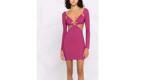 Amazuìn Azhar Cut-Out Minidress