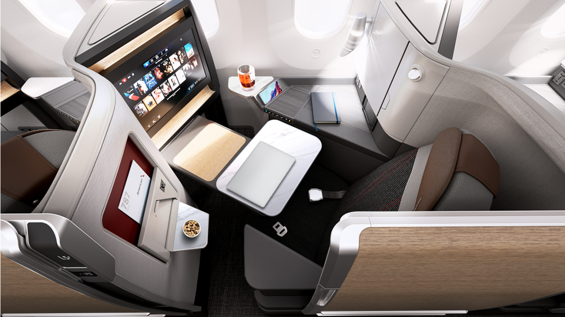 American Airlines new Flagship Suite on the Boeing 787-9 Dreamliner