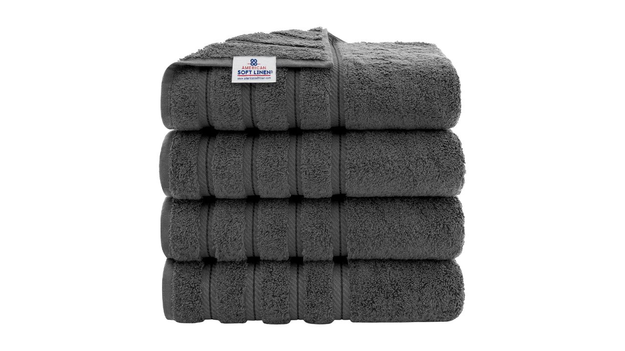 American Soft Linen Luxury 4-Piece Bath Towel Set