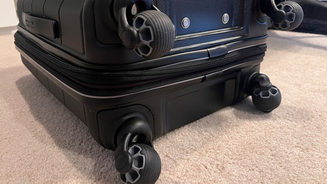 American Tourister carry-on wheels