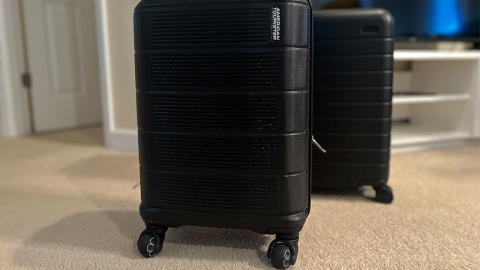 American Tourister suitcase exterior