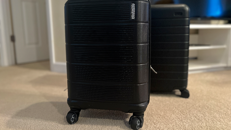 American Tourister suitcase exterior