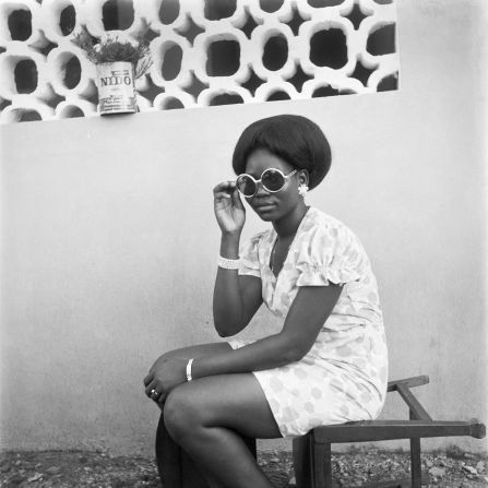 As these studios’ photographers retired, died, or moved away, their old negatives were destroyed or abandoned. Karl Ohiri and Riikka Kassinen launched Lagos Studio Archives to save the photos before they were lost forever. Pictured, an image taken in Aina Street, Shogunle, Lagos, around the 1970s.