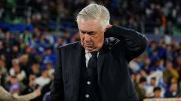 Carlo Ancelotti, director técnico del Real Madrid.