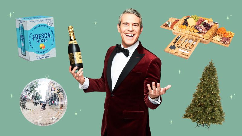 Andy Cohen’s essentials for hosting a fabulous holiday party | CNN Underscored