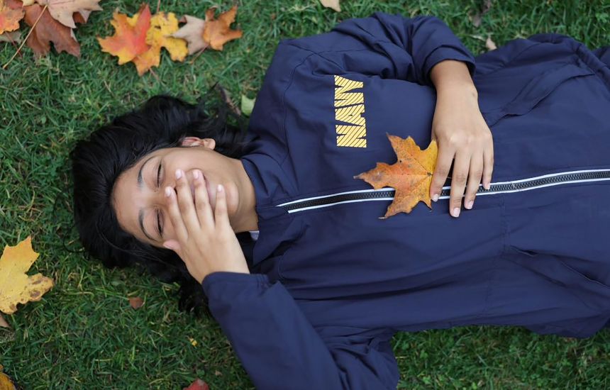 This photo of Angelina Resendiz was taken in Chicago after she completed boot camp, according to her mother, Esmeralda Castle. Castle says this photo captures her daughter’s fun and loving personality.