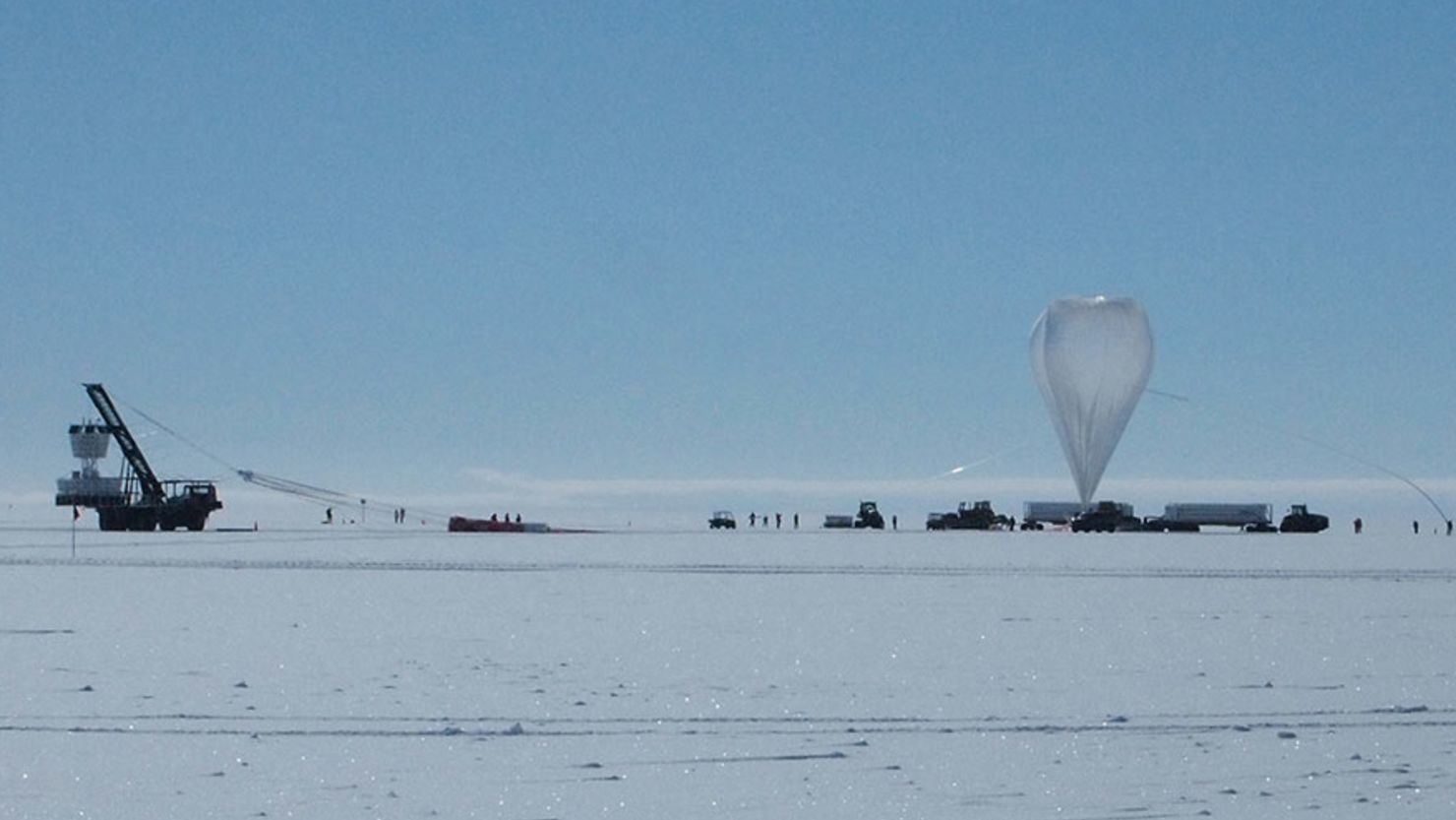 NASA’s Antarctic Impulsive Transient Antenna, or ANITA, experiment flew over stretches of Antarctic ice via a balloon.
