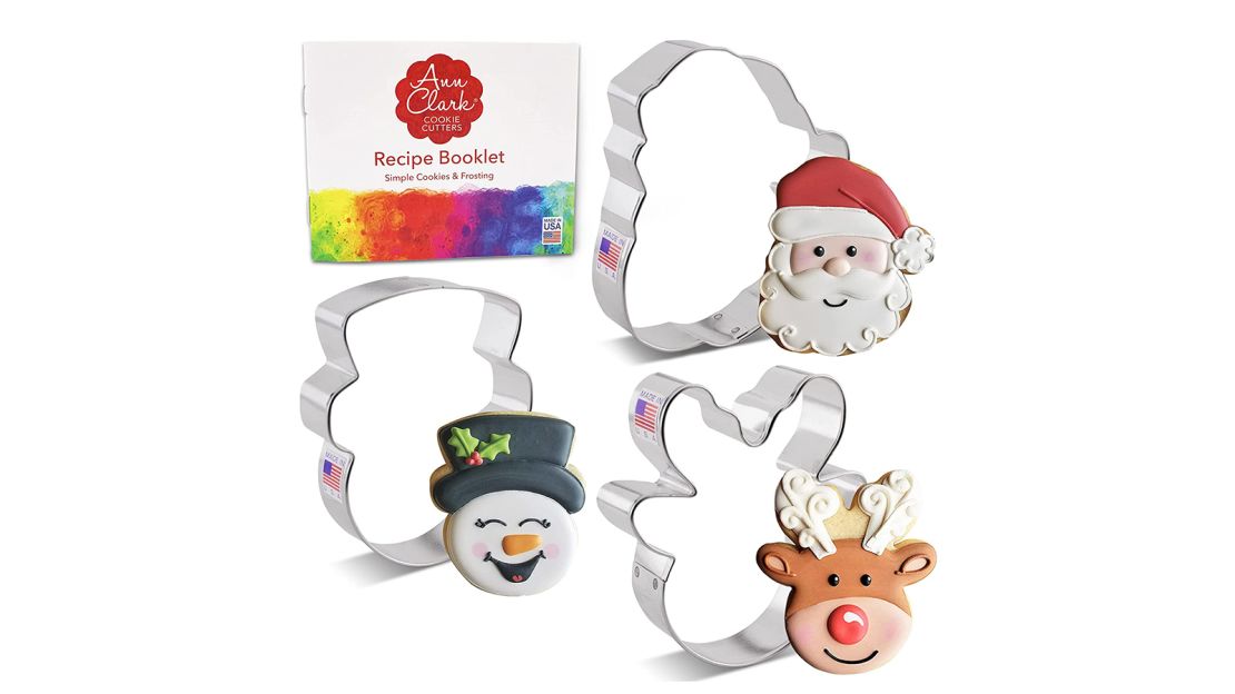 Ann Clark Christmas Cookie Cutter Set of 3