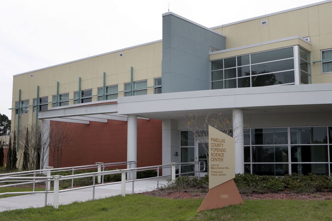 The Pinellas County Forensic Science Center in Largo, Florida -- home to the medical examiner's office.