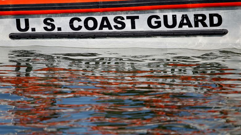 U.S. Coast Guard patrols on Falcon Lake, a lake that straddles the U.S. Mexico border, where where Coloradan David Hartley is still missing, Thursday, Oct. 7, 2010 in Zapata, Texas. Hartley's wife says her husband was shot to death by Mexican pirates chasing them on speedboats across the lake on Sept. 30 as they returned on Jet Skis from a trip to photograph a historic Mexican church. (AP Photo/Eric Gay)