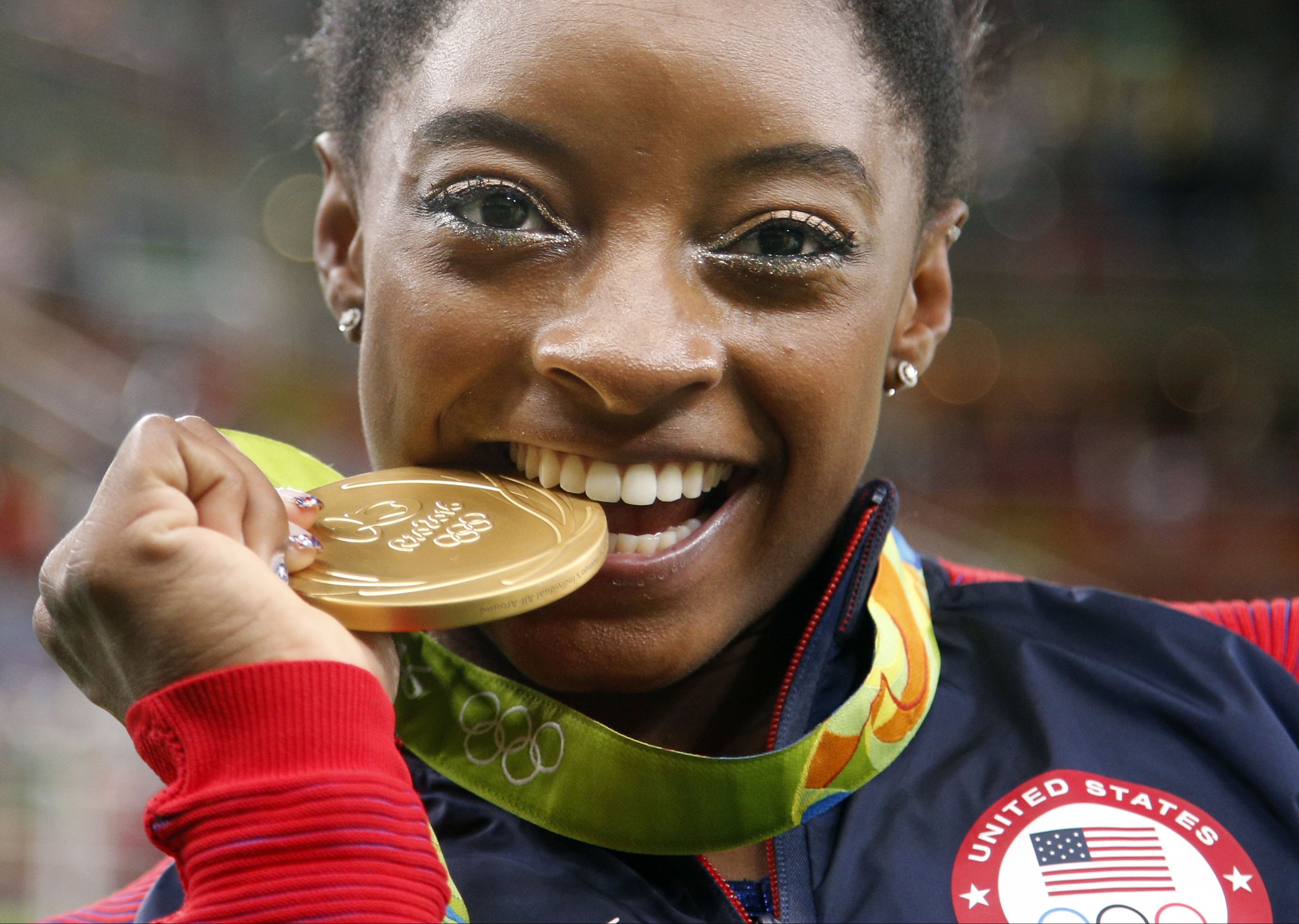 Simone Biles Channels Maya Angelou Spirit
