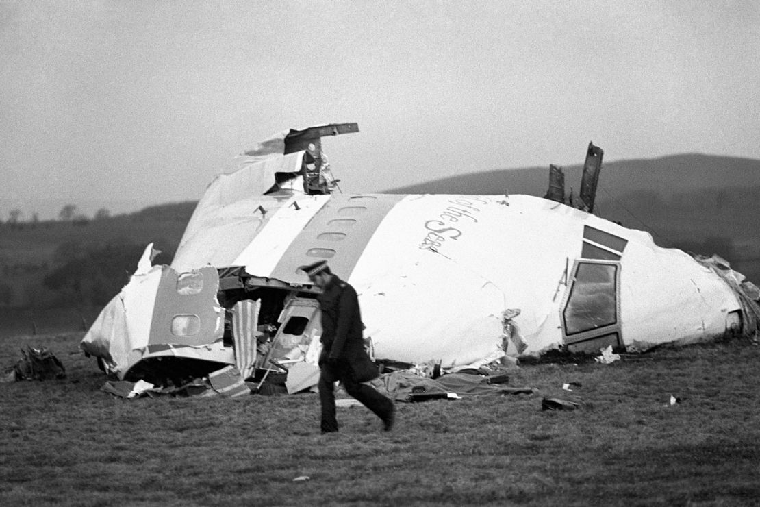 The Pan Am Boeing 747 crashed into the town of Lockerbie, Scotland, after a bomb was detonated on board. Of the 270 people killed in the disaster, 11 were on the ground.