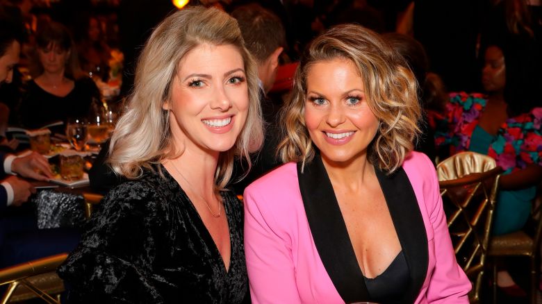 Kelly Rizzo and Candace Cameron- Bure attend the Cool Comedy Hot Cuisine gala benefitting the Scleroderma Research Foundation on Thursday, April 25, 2019 at the Beverly Wilshire Hotel in Beverly Hills, CA (photo: TK/ABImages) via AP Images