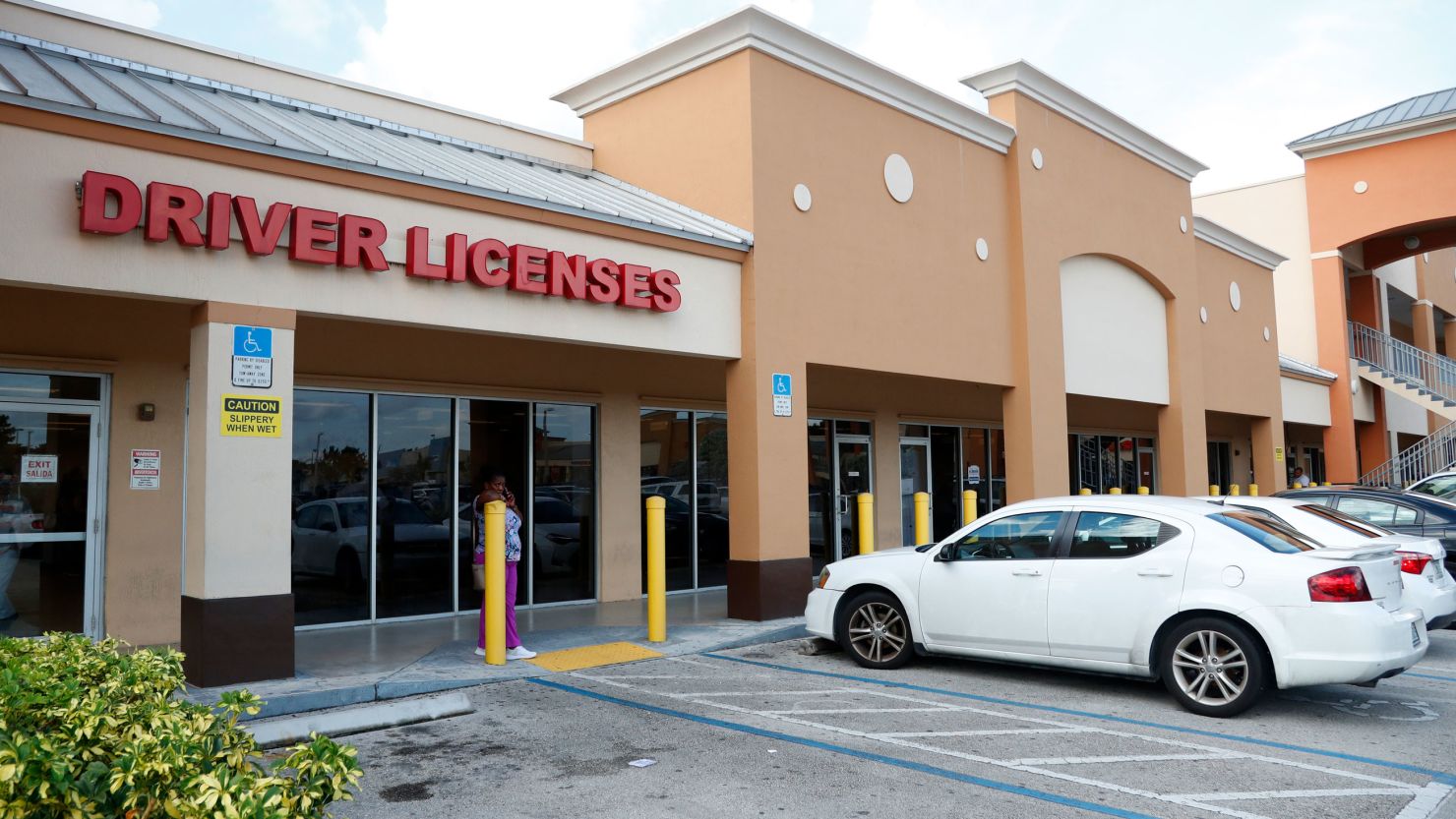 A Florida Highway Safety and Motor Vehicles drivers license service center.