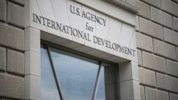 A general view of the Agency for International Development headquarters in Washington, DC, as seen on September 9, 2019.