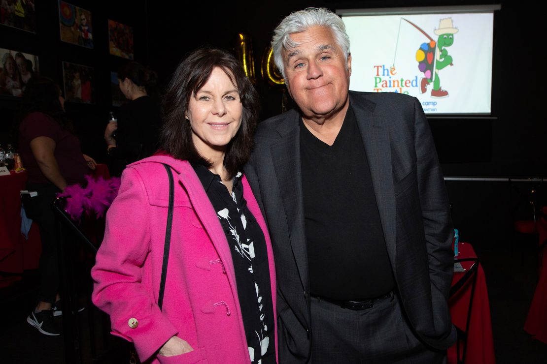 Mavis and Jay Leno attend a benefit at the Roxy in West Hollywood on February 26, 2020.