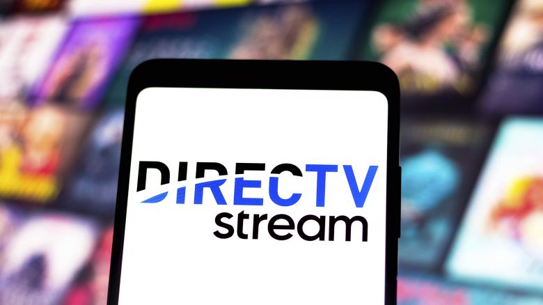 In this photo illustration, the Directv Stream logo seen displayed on a smartphone screen. (Photo by Rafael Henrique / SOPA Images/Sipa USA)(Sipa via AP Images)