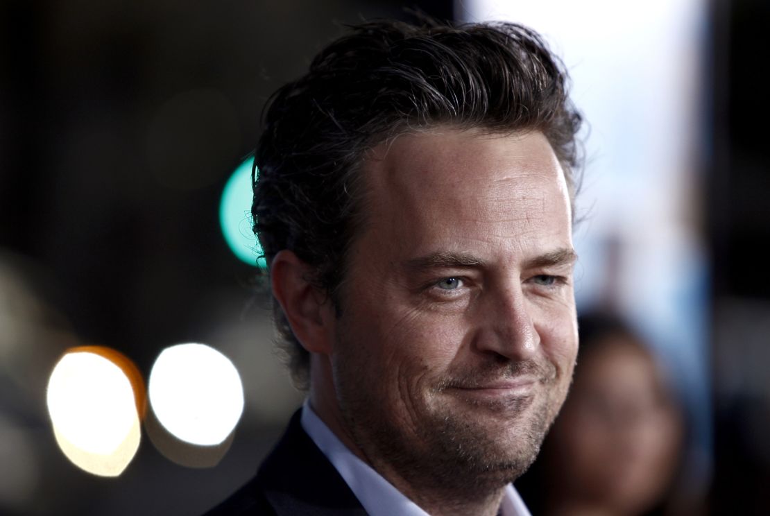 Actor Matthew Perry died in October 