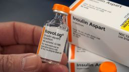 In this 2022 photo, insulin is displayed at Pucci's Pharmacy in Sacramento, California.