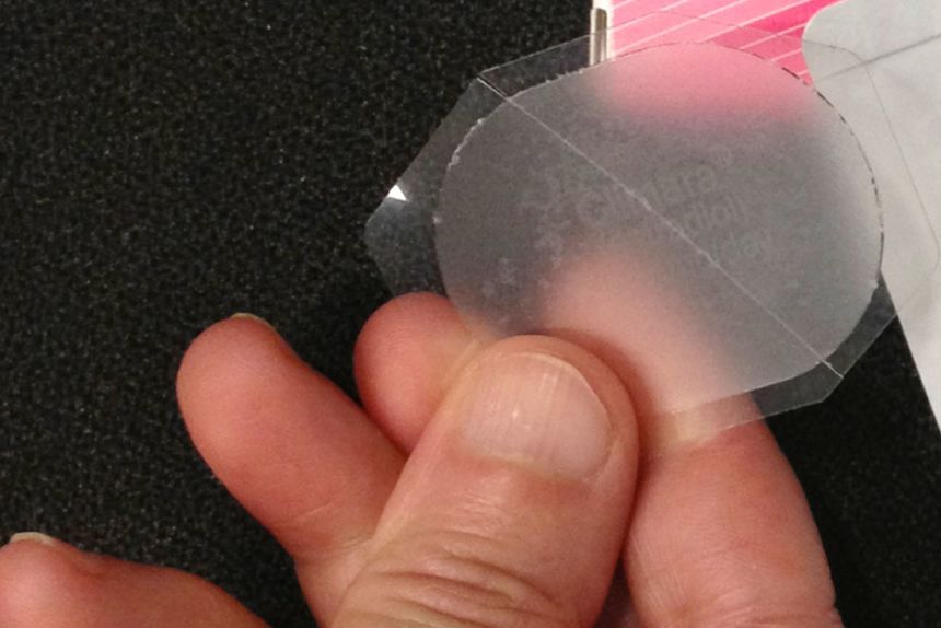 A low-dose estrogen skin patch is used to help alleviate some menopause symptoms.