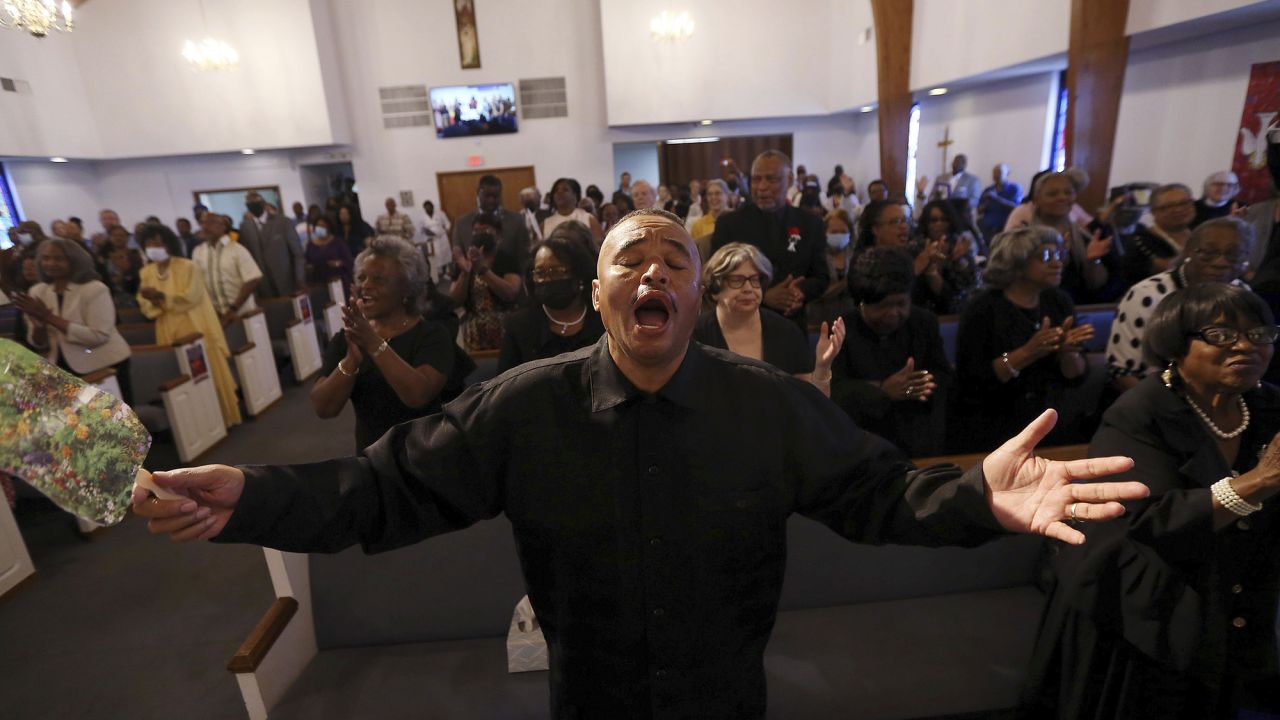 Evangelical Christianity has become virtually synonymous with Whiteness, but there are millions of non-White evangelicals who are already changing America. A group of Black parishioners in North Carolina, seen above, gather to hear the retirement sermon of a Black evangelical pastor.<br /><strong> </strong>
