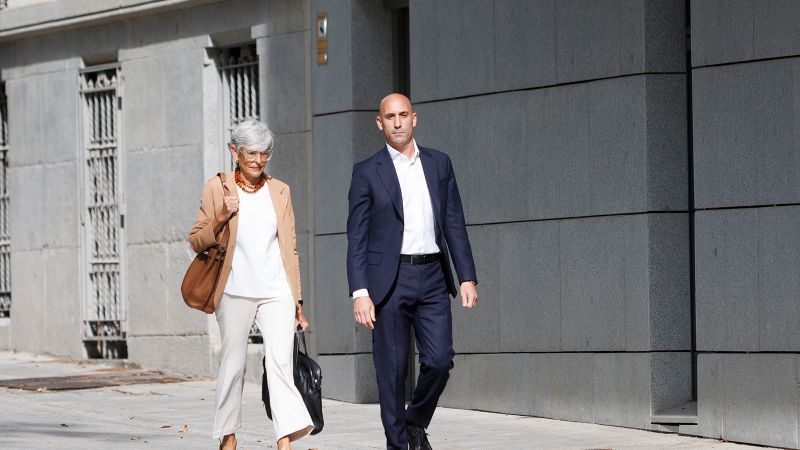 Rubiales to Face Trial for Unwanted World Cup Smooch