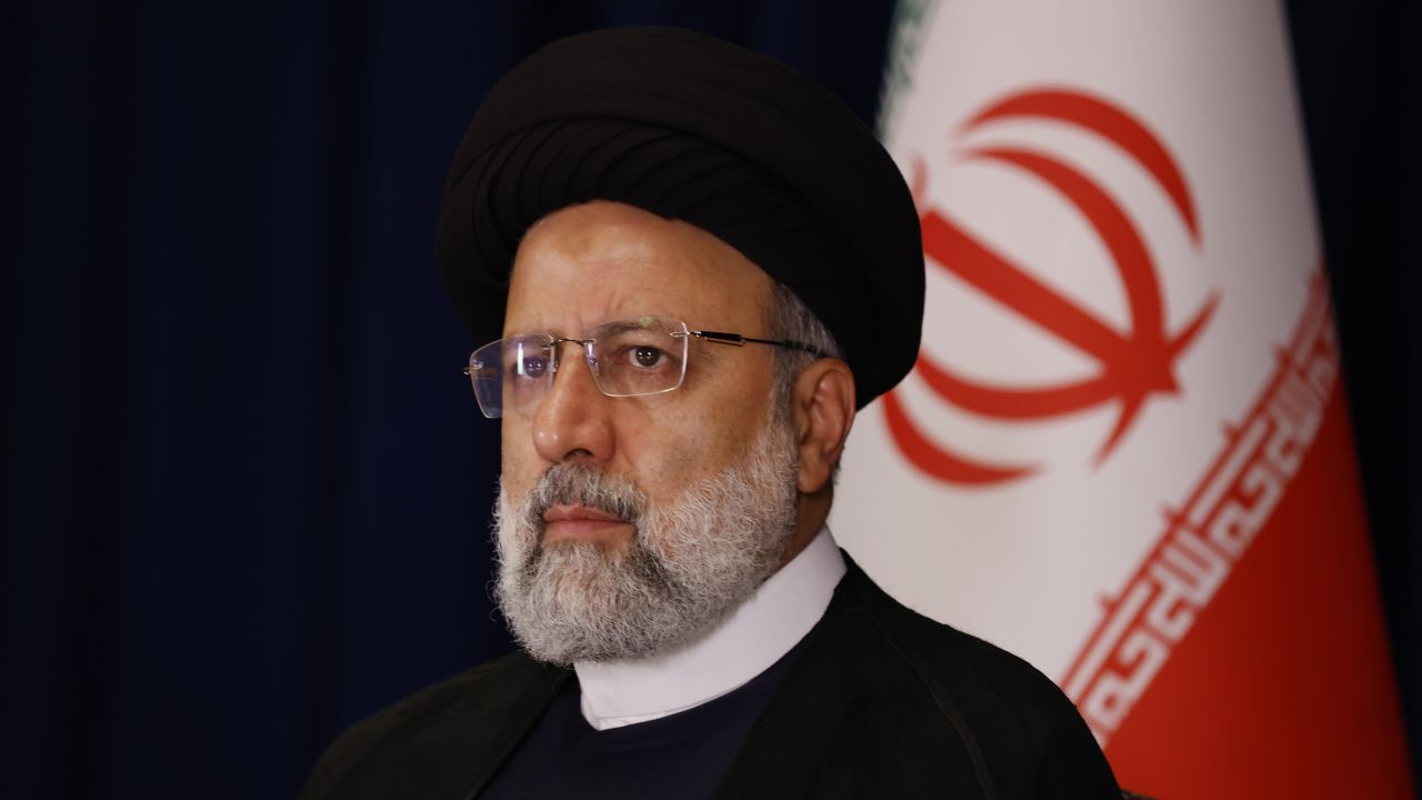 President of Iran Ebrahim Raisi holds a news conference, Wednesday, Sept. 20, 2023 in New York.
