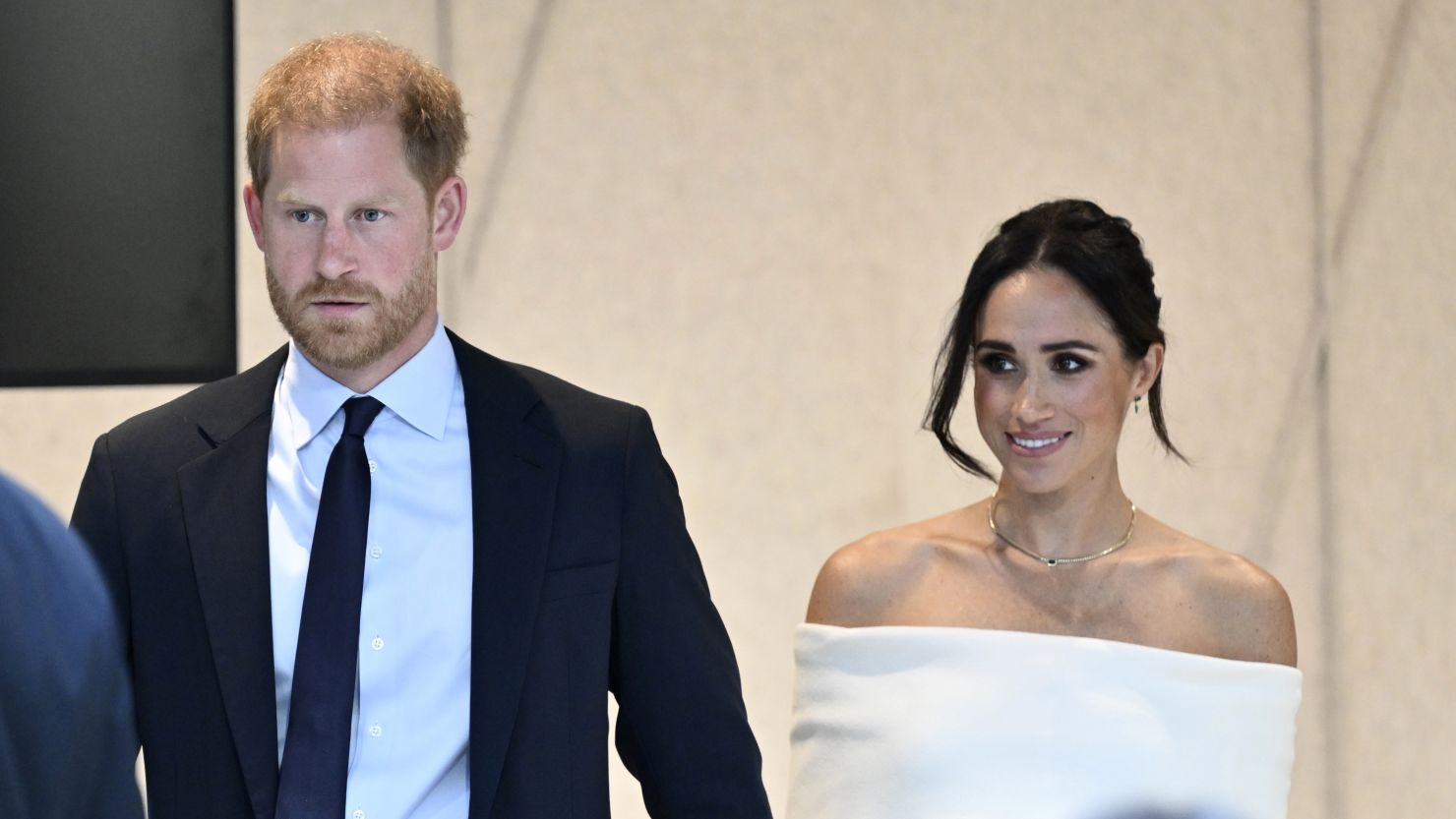 Prince Harry and Meghan, Duchess of Sussex, participate in The Archewell Foundation Parents' Summit "Mental Wellness in the Digital Age" as part of Project Healthy Minds' World Mental Health Day Festival on Tuesday, Oct. 10, 2023, in New York.
