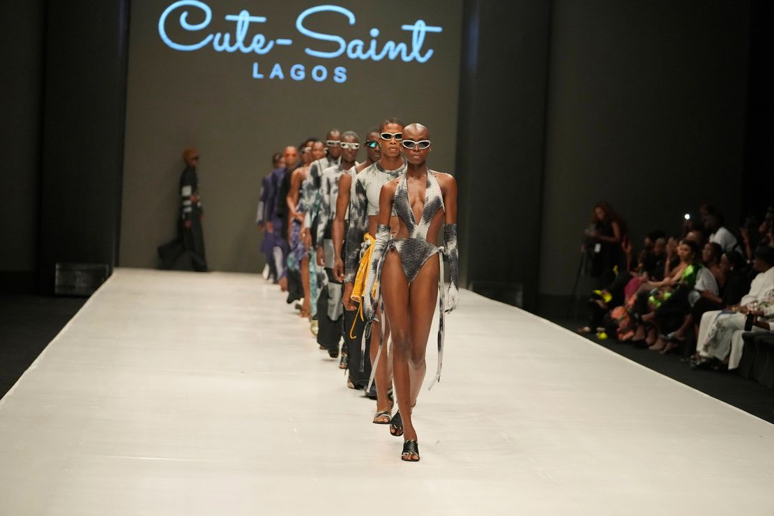 Lagos Fashion Week has been running since 2011. The above show is Cute-Saint in October 2023. 