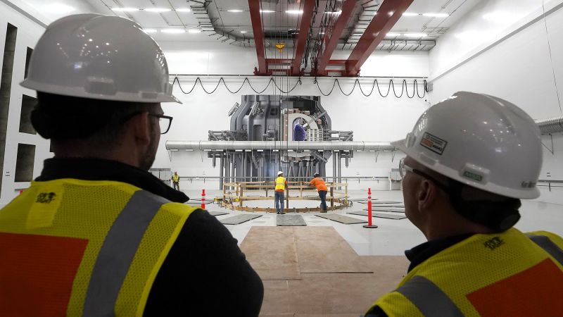 ‘World’s first’ grid-scale nuclear fusion power plant announced in Virginia in another step  for the futuristic energy | CNN