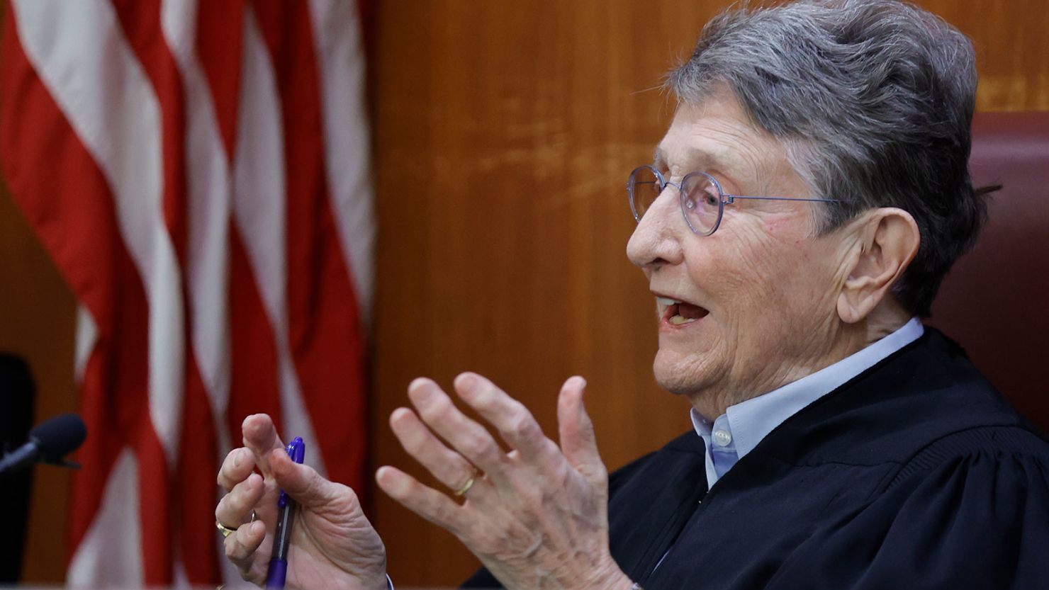 Judge Jean Toal, former South Carolina Supreme Court Justice, presides during a hearing on a motion for Alex Murdaugh's retrial on January 16.