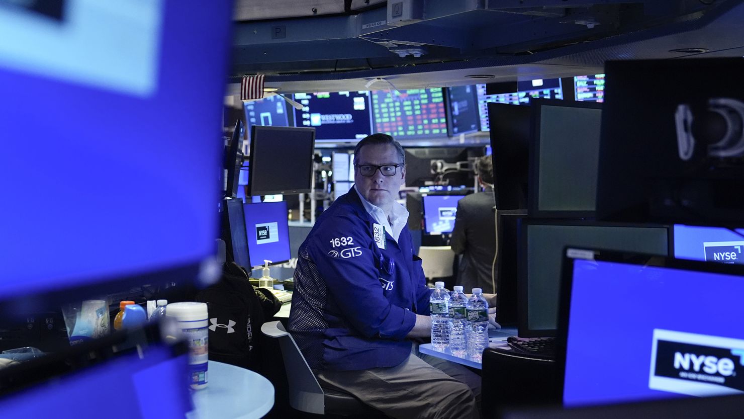 Traders work on the floor at the New York Stock Exchange on Tuesday, Jan. 23, 2024.
