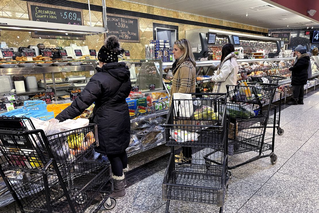 Price increases at grocery stores have been slowing significantly from a year ago. But other areas like housing remain elevated and are contributing to higher inflation.