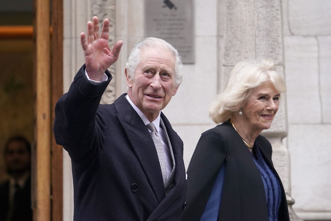 Charles and Camilla left The London Clinic in central London last week, following the King's stay in the hospital to treat an enlarged prostate.