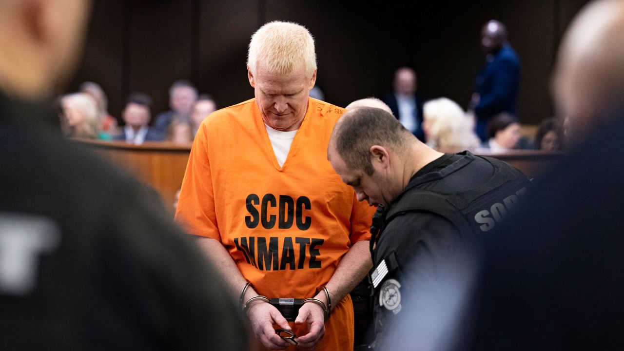 Alex Murdaugh arrives in the courtroom for a judicial hearing at the Richland County Judicial Center in Columbia, S.C., Monday, Jan. 29, 2024. (Tracy Glantz/The State via AP, Pool)