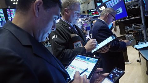 Traders work on the floor of the New York Stock Exchange, Wednesday, Jan. 31, 2024.